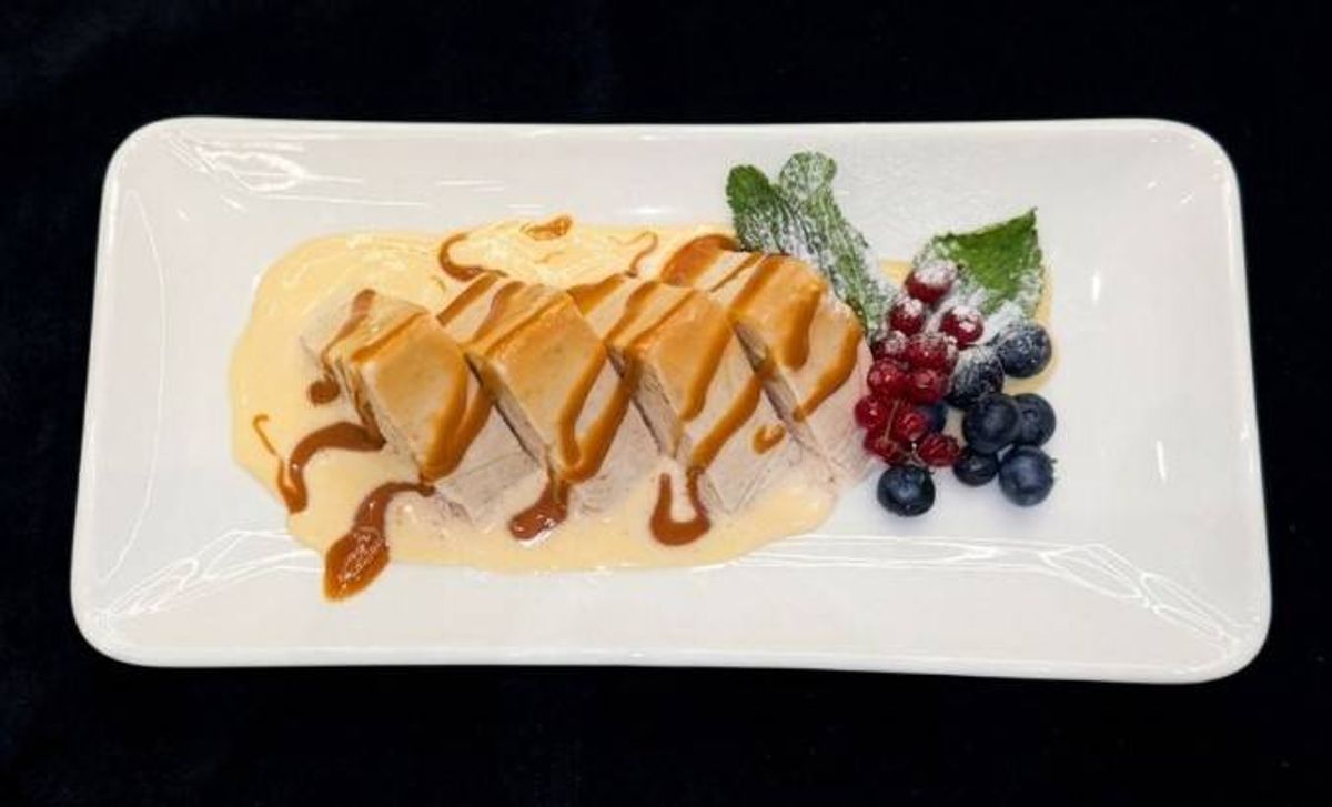 Înghețată Homemade cu Nucă și Caramel